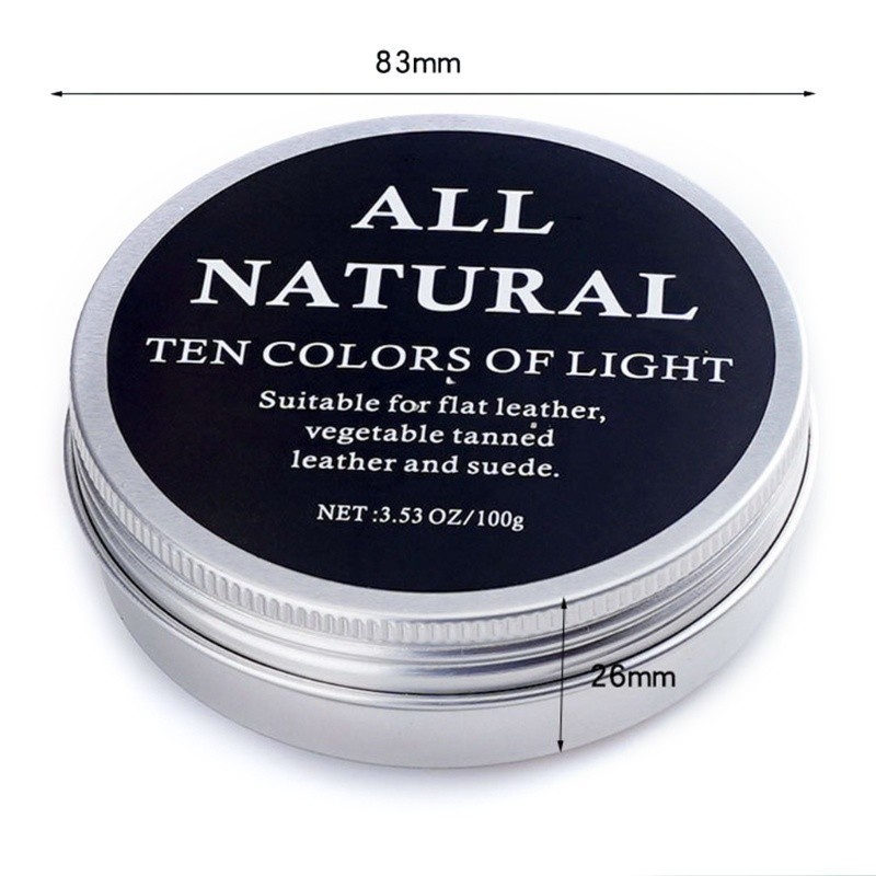 Mỡ Chồn Dưỡng Da Thuộc Mink Oil All Natural 100g dưỡng da giày đánh giày da kem dưỡng giày da kem