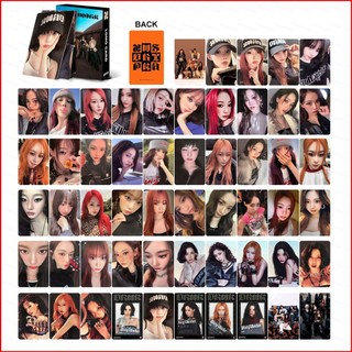 GC9 55 Cái / bộ Thẻ AESPA LOMO Album Đơn Dirty Work Bưu Thiếp Bộ Sưu Tập KPOP Stars Ngoại Vi CG9