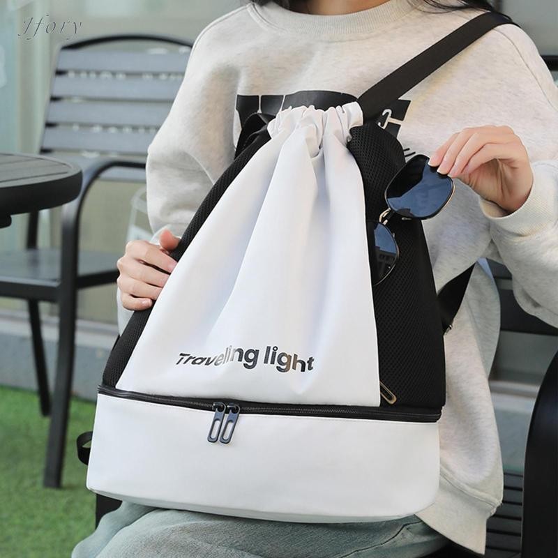 Jfory Túi Bơi Jfory Daypack Dành Cho Nữ Chống Thấm Nước Khô Ướt Tách Túi Thể Thao Di Động Tập Gym Ba Lô Ba Lô Ba Lô Để Đi Bộ Đường Dài Ngoài Trời