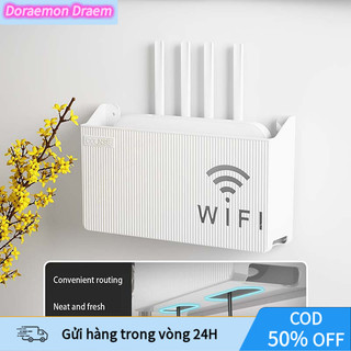 [COD] Giá Treo Tường Đựng Router – Hộp Trang Trí Phương Tiện Văn Phòng, Che Dây, Giữ Gọn Gàng