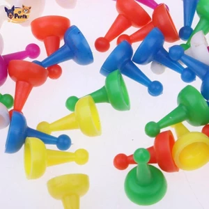 60 Chiếc Cờ Vua Bằng Nhựa Nhiều Màu Sắc Cho Dự Thảo Cờ Rô Trò Chơi Bảng Vui Nhộn