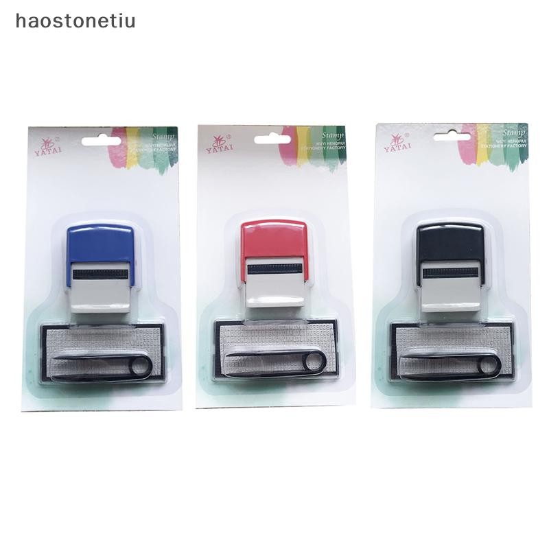 NS Cao Su Tem Bộ DIY Tùy Chỉnh Cá Tính Tự Mực Địa Chỉ Kinh Doanh Tên Số Chữ Tem Thủ Công In Tem Cao Su NS