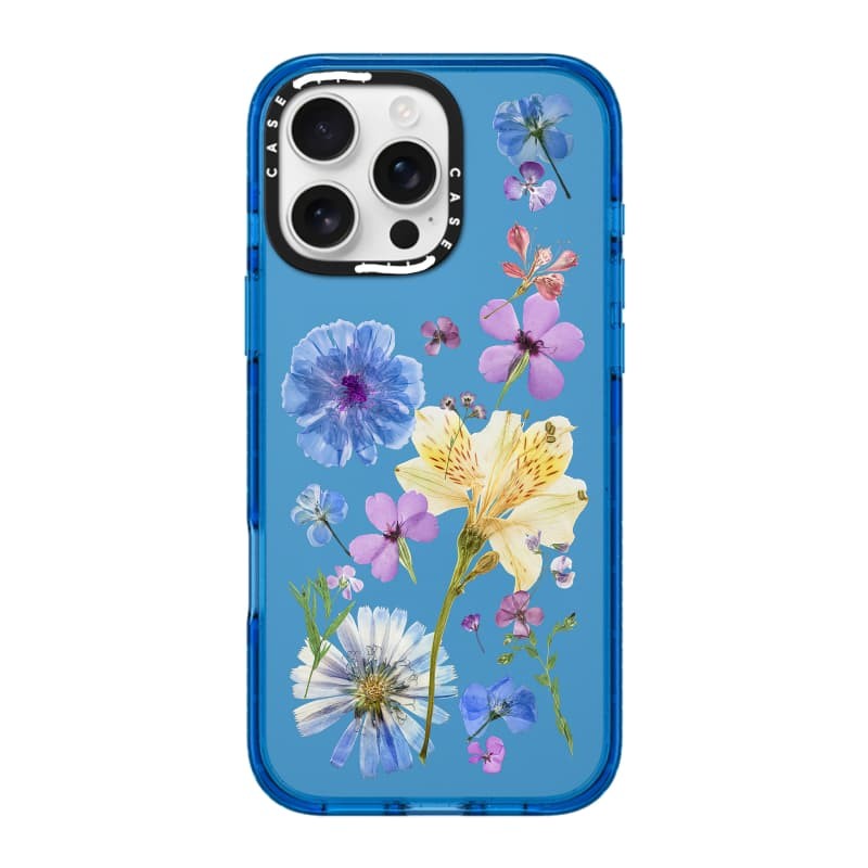 CASECASE X Hoa Bó Hoa Ốp Lưng Bầu Trời Màu Xanh Trong Suốt Cứng Hút Từ Tính Tác Động Dành Cho Apple IPhone 12 13 14 15 16 Pro Max Plus Có Hộp