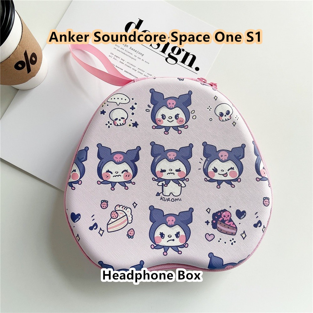 HÀNG CÓ SẴN!Dành Cho Anker Soundcore Space One S1 Vỏ Tai Nghe Hoạt Hình Hợp Thời Trang Tai Nghe Earpads Túi Bảo Quản Vỏ Hộp | BigBuy360 - bigbuy360.vn