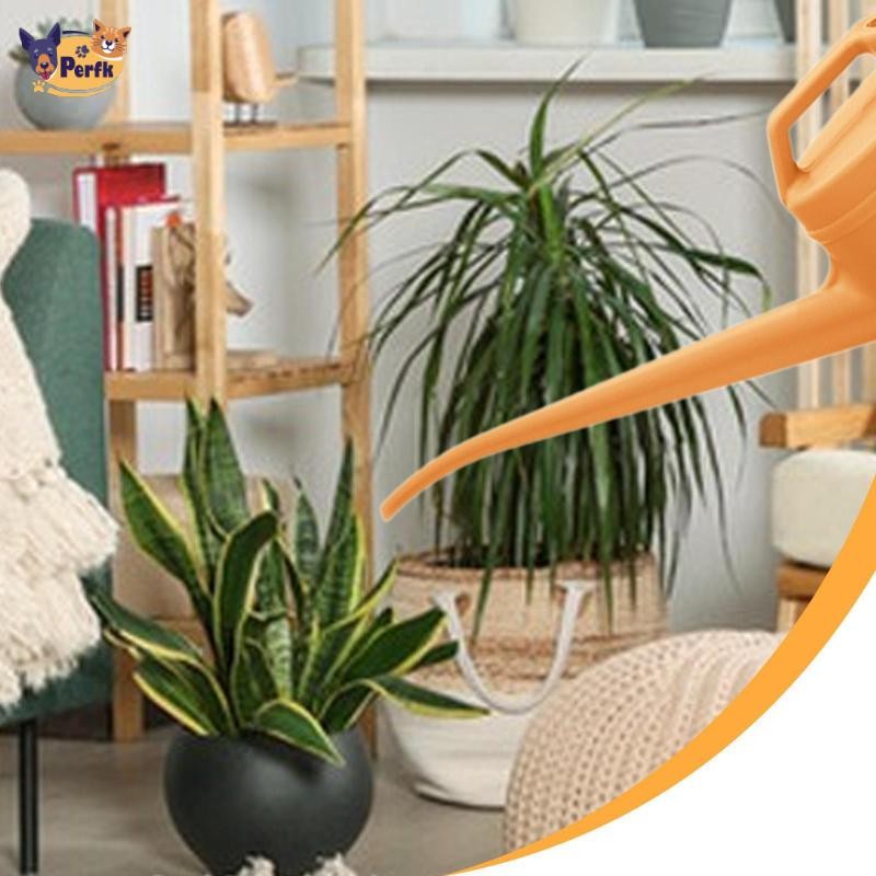 Bình tưới cây ngoài trời trong nhà 2.4L Đồ dùng làm vườn lớn Vòi dài
