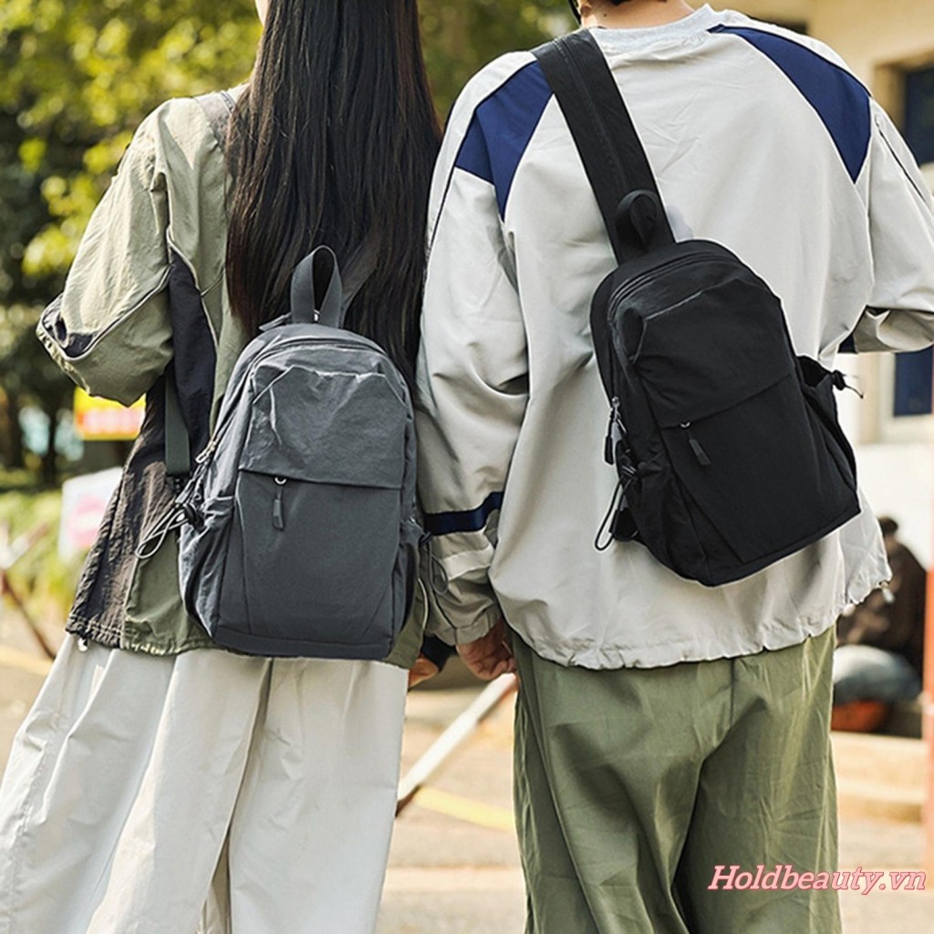 Sling Back Nhẹ Nhỏ Đeo Ngang Ba Lô Thường Ngày Vui Nhộn Gói Dành Cho Nữ Đi Bộ Đường Dài Cắm Trại Du Lịch