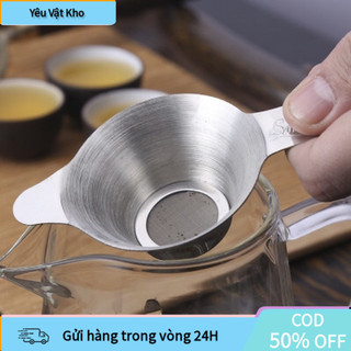 [COD] Phễu Lọc Trà Inox Tay Cầm – Lọc Trà Vụn Khi Pha, Lưới Lọc Mịn, Chống Gỉ, Bền Đẹp, Dễ Dùng, Dễ Rửa