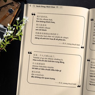 Bộ sách song ngữ Trung Việt - Dòng Thời Gian 3 Tập