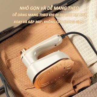 Bàn ủi hơi nước cầm tay DM-N1C du lịch - Thiết kế đa năng ủi đứng và treo với tay cầm xoay 360° tiện lợi di động mọi lúc