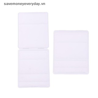 [savemoneyeveryday] Hộp đựng mũi khoan nghệ thuật móng tay vuông 6 lỗ Giá đỡ mài trong suốt Màn hình mũi khoan Dụng cụ sắp xếp móng tay Hộp chống bụi [vn]