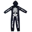 Treeling Halloween Phát Sáng Bộ Xương Trang Phục Trẻ Em Đảng Trang Phục Vui Vẻ Áo liền quần Thiết Kế Polyester Mềm