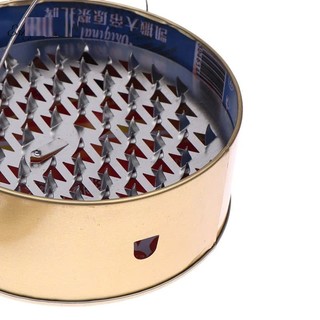 Hộp Nhang Muỗi Chống Cháy Có Quai Xách Nắp Đậy An Toàn Chất Liệu INOX Không Gỉ,Khay Nhang Muỗi SUNND