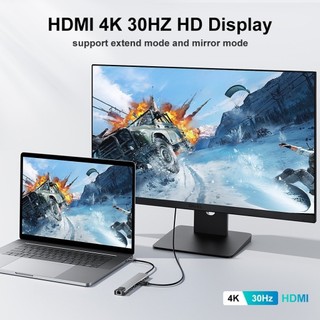 to USB Và Cổng pin trâu bền lâu C 3 HUB Hub chuyển độ ồn cực thấp 8in1 Đổi HDMI Chuyển kháng khuẩn 99% 0 Type