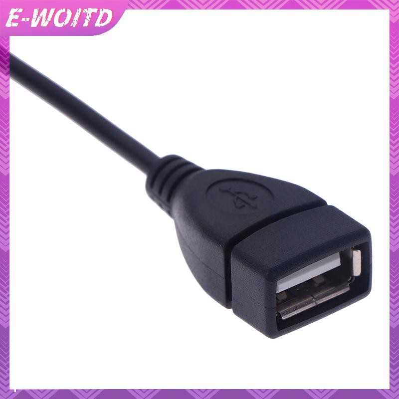 E-WOITD 1 Cáp USB Nam Đến Nữ BẬT TẮT Cáp Chuyển Đổi Đèn LED Dây Nguồn 2m HNVN