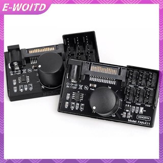 Bộ điều khiển tốc độ quạt máy tính E-WOITD Hub công suất cao SATA NAS PWM cho 6 quạt HNVN