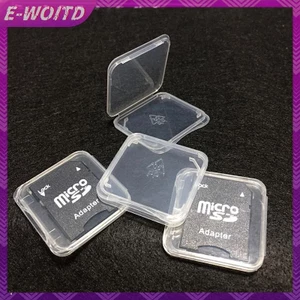 E-woitd 10 Chiếc Hộp Đựng Thẻ Nhớ Hộp Bảo Vệ Cho SD SDHC MMC XD CF Thẻ HNVN