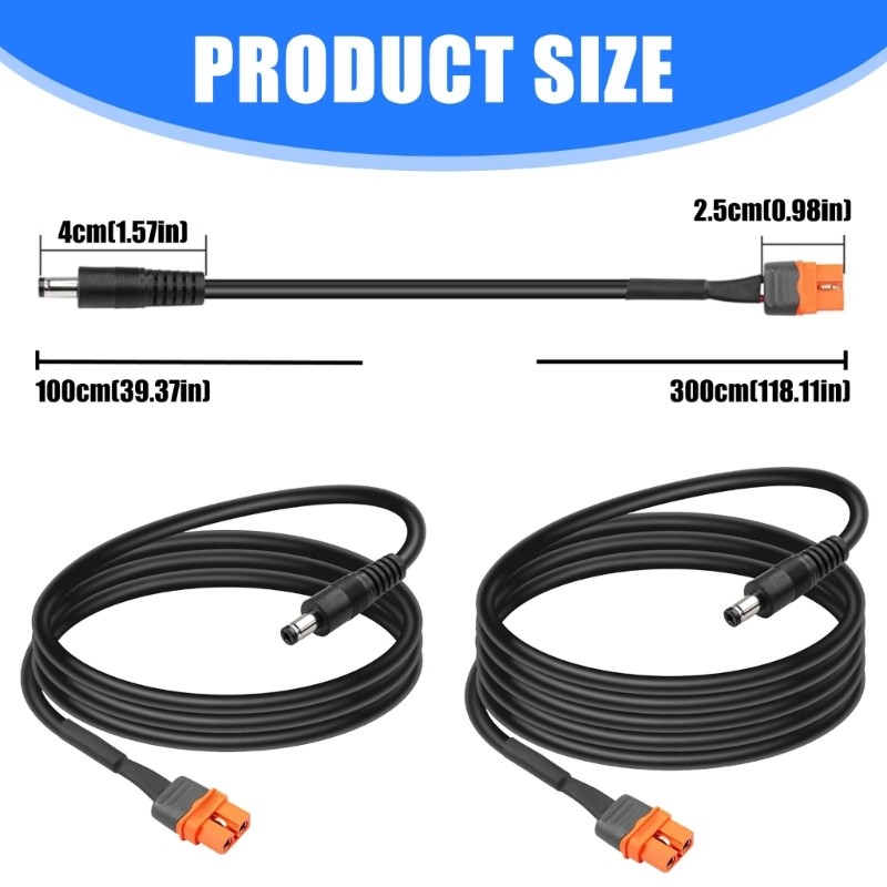 [3C] Công Nghiệp XT60i F Nữ Sang DC5521 Nam Cáp Truyền Tín Hiệu Cắm Tương Thích Với Nguồn Điện Di Động U