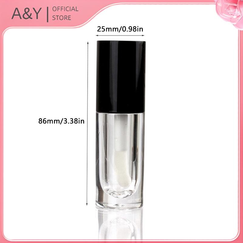 A & Y 1 / 3 Chai Có Thể Đổ Lại Chất Lỏng Kem Nền 6ml Đóng Gói Du Lịch Chai Trống Dụng Cụ Mỹ Phẩm.