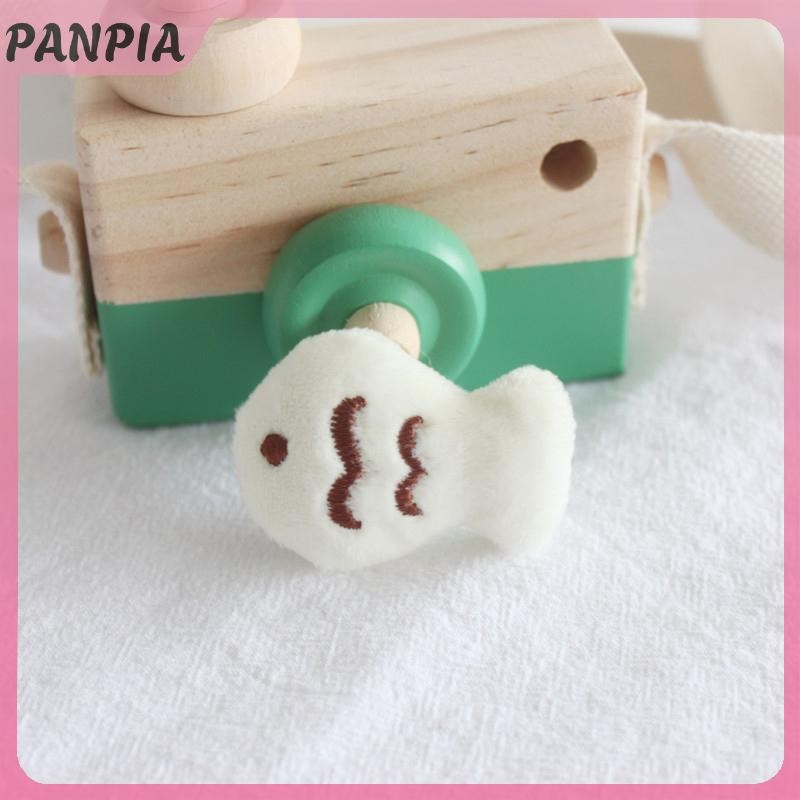 PNPIA-Cute Hoạt Hình Thổ Cẩm Cá Nhỏ Và Ong Thổ Cẩm Ba Lô Áo Len Xò Huy Hiệu Chân Ba Lô Mặt Dây Chuyền Phụ Kiện Trang Trí