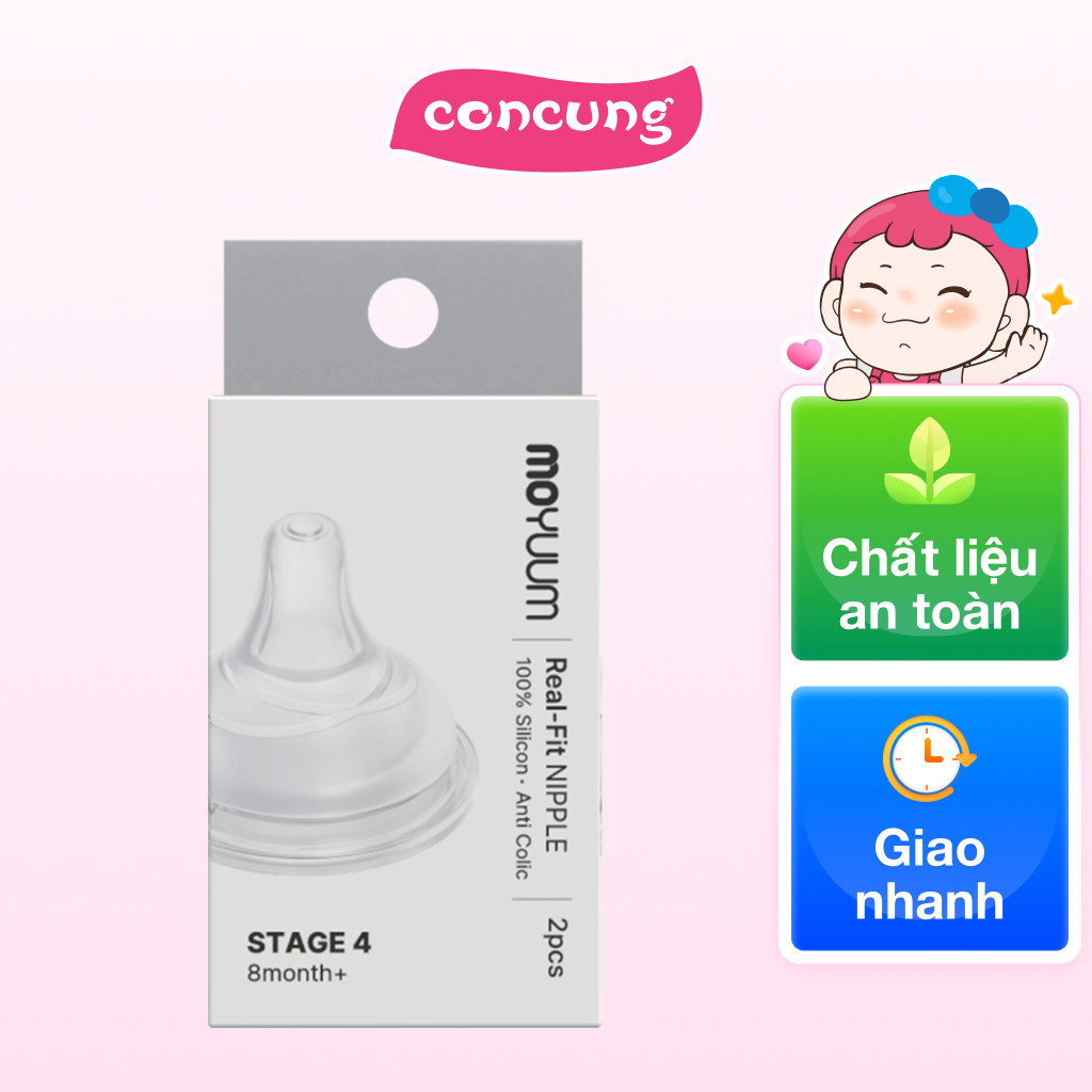 Núm ty Moyuum thế hệ 3 step 4 (8M+, 2 cái/hộp) | Shopee Việt Nam