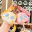 Dễ Thương Shiba Đồng Xu Móc Khóa Mèo Cặp Đôi Quà Tặng Ví Mini Tai Nghe Ốp Lưng Chìa Khóa