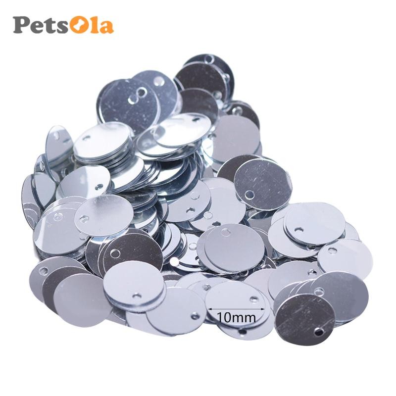 Kim sa tròn phẳng 300x10mm có lỗ - Dùng cho Crafting và Trang trí