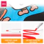 Bút Sơn Acrylic Marker Cao Cấp Deli - 12/24/36/48 Màu Tặng Bút Đi Nét Vẽ Viết Trên Nhiều Chất Liệu