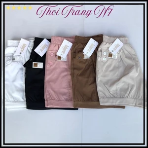 Quần đùi nữ chất KaKi, Quần short thời trang nữ bᶖgsize 5 màu mã 102