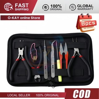 Bộ dụng cụ đa năng 8 món - Bộ kẹp thủ công cho làm trang sức DIY và các công việc thủ công