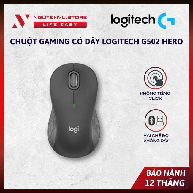[CHÍNH HÃNG] Chuột không dây Bluetooth Logitech M550 Signature ...
