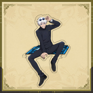 Mô Hình Acrylic Jujutsu Kaisen – Standee Satoru Gojo, Geto Suguru, Trang Trí Bàn, Quà Tặng