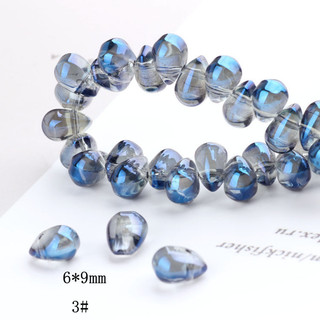 AB Đầy Màu Sắc Nước Thả Hạt Nước Mắt Hạt Nàng Tiên Cá Nước Mắt Bông Tai Vòng Cổ Vòng Tay Chất Liệu DIY Handmade Trang Sức Phụ Kiện
