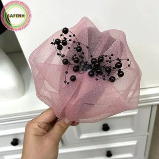 Safenh Thanh Lịch Nửa Nón Pháp Retro Tóc Vòng Bữa Tối Tiệc Băng Đô Quấn Tóc Cho Nữ Cô Gái Tính Khí Mũ Phụ Kiện Tóc VN
