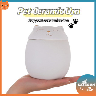 Hình Mèo Gốm Urn Cho Thú Cưng Urn Cho Mèo Tro Mèo Urns Cho Tro Tàn Động Vật Urns Cho Tro Thú Cưng Hỏa táng Urn