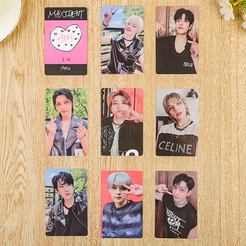 8-11 Chiếc STRAY KIDS Photocards MAXIDENRT Album Ảnh Lomo Cards HYUNDAI BANGCHAN LEE BIẾT CHANBIN HAN FELIX I.N SENUGMIN Kpop Bưu Thiếp YM