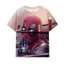 GN Deadpool Wolverine Cosplay vải 3D mùa hè Áo thun ngắn tay Anime NG