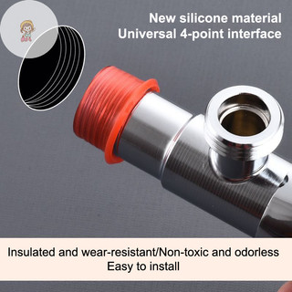 Twe 10 Chiếc Vòi Đa Năng Chống Rò Rỉ Niêm Phong Đệm Ống Silicon Cắm Ống Ren Ngăn Ngừa Nhỏ Giọt Rò Rỉ Cắm VN