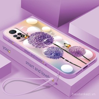 Ốp điện thoại chống sốc Silicon mềm họa tiết bồ công anh cho Redmi 10 Redmi Note 11 Pro Note 11S 6qzv