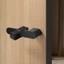 JUIC 2 Miếng Lót Tai Nạn Tay Nắm Cửa, Tấm Bảo Vệ Tường Phụ Kiện Nội Thất Miếng Lót Chống Va Chạm, Cửa Chặn Cửa Silicon Chống Hư Hại