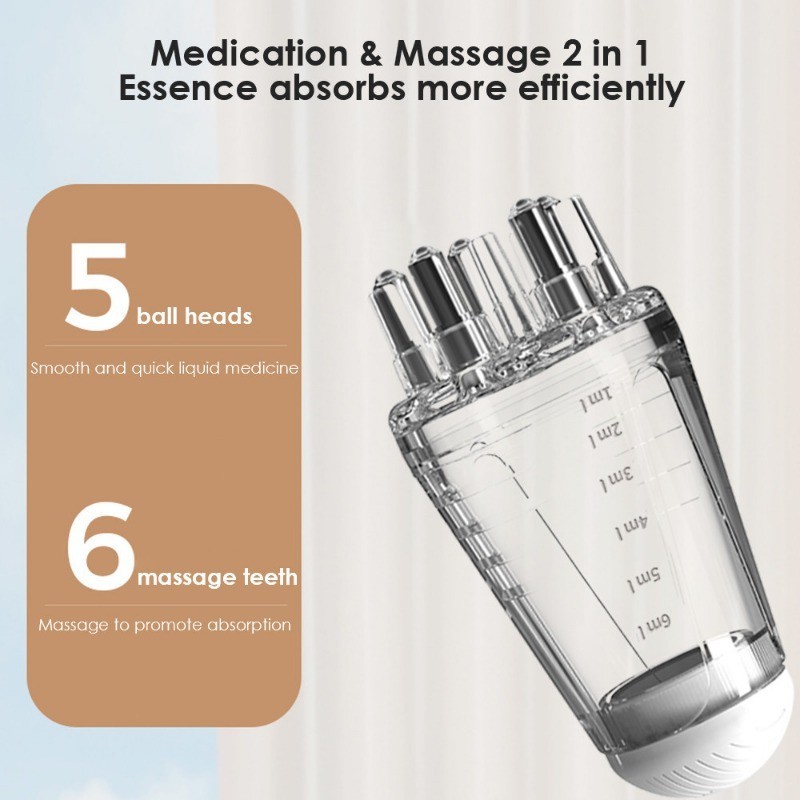 SEVICH Da Đầu Applicator Liquid Lược Tóc Rễ Massage Thuốc Lược Tăng Trưởng Tóc Điều Trị Đầu Massage