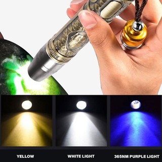 Đèn pin kiểm tra đá quý LED nhỏ gọn KRA với nhiều cài đặt ánh sáng để trang sức
