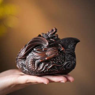 Khay trà Tử Đào Kiến Thủy, Bộ ấm trà tử đào độc đáo