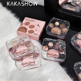 KAKASHOW Bảng phấn mắt Bảng phấn đa năng toàn diện Bảng phấn mắt làm sáng da Bảng phấn toàn diện