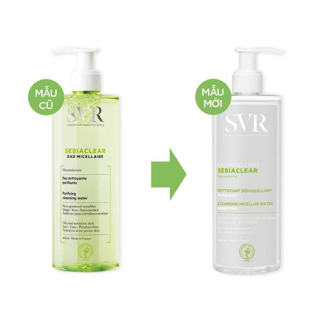 Nước Tẩy Trang SVR Cho Mọi Loại Da 400ml