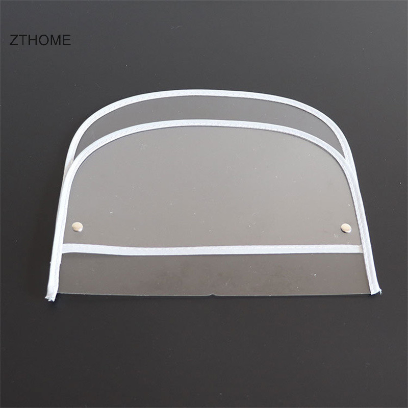 Zthome Mũ Bảo Vệ Có Thể Thay Thế Mũ Vành Trong Suốt Áo Mưa Áo Bảo Vệ Mặt Poncho Trong Suốt Chống Mưa HOT