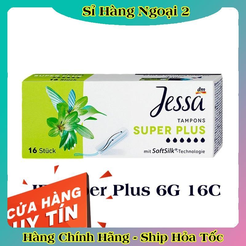 Băng vệ sinh Tampon Jessa Đức đủ size - Date mới đủ Bill