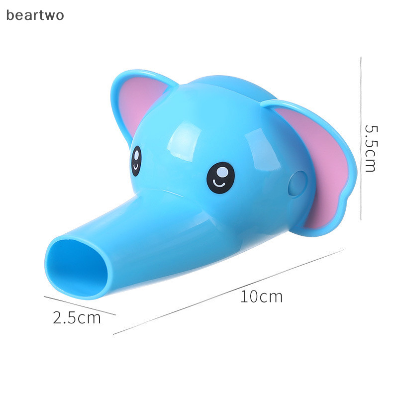 < Beartwo > Vòi rửa tay cho trẻ em Bộ mở rộng vòi mở rộng vịt Hoạt hình cho bé Tay mở rộng Máy bắn súng nước đẹp