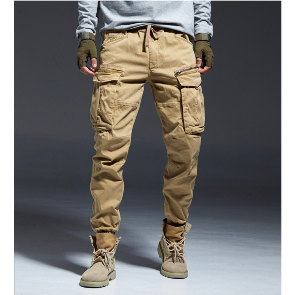 Quần jogger phong cách Retro_dã ngoại_du lịch