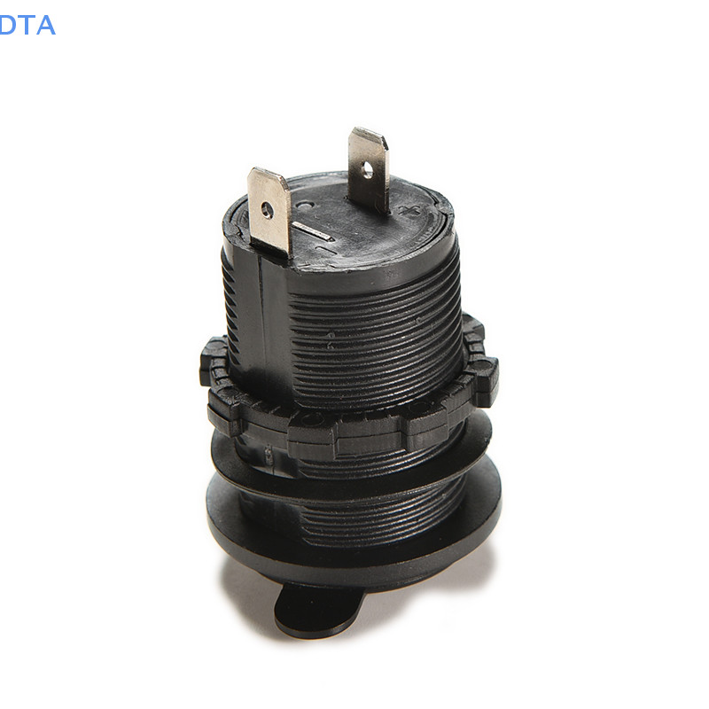 Dta Ổ cắm xe hơi 12V chống nước Bộ sạc USB Bộ chuyển đổi nguồn Ổ cắm PO
