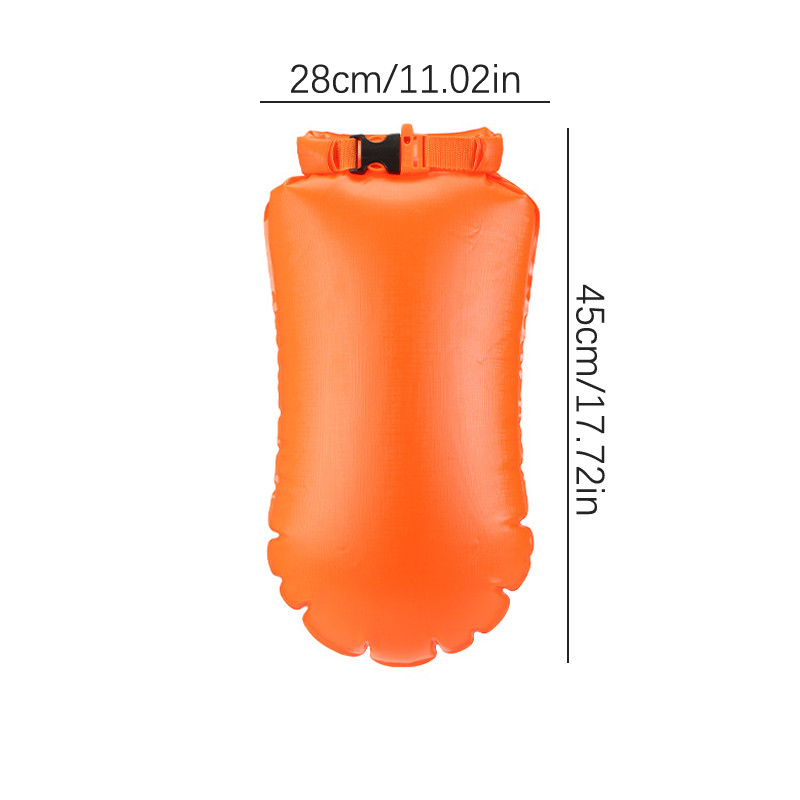 Tmoy Túi phao bơi ngoài trời PVC chống thấm nước có thắt lưng, dây sống, túi bảo quản cho thể thao dưới nước